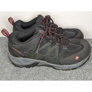 Merrell 7.5 M Siren Alloy Toe Work Shoes Black Low Top‎ Hiking Safety J099358